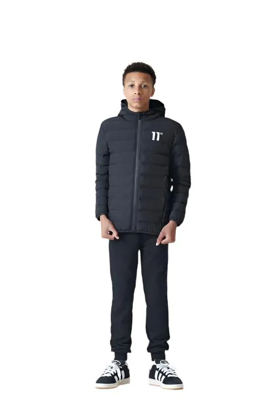 11 Degrees Junior Space Jacket Black