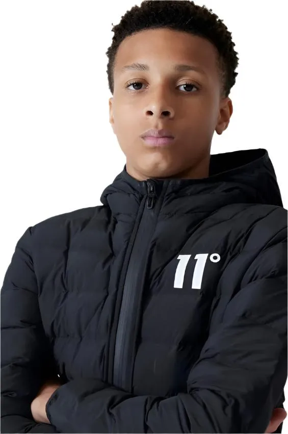 11 Degrees Junior Space Jacket Black