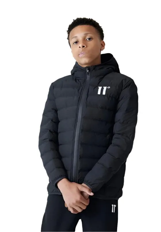 11 Degrees Junior Space Jacket Black