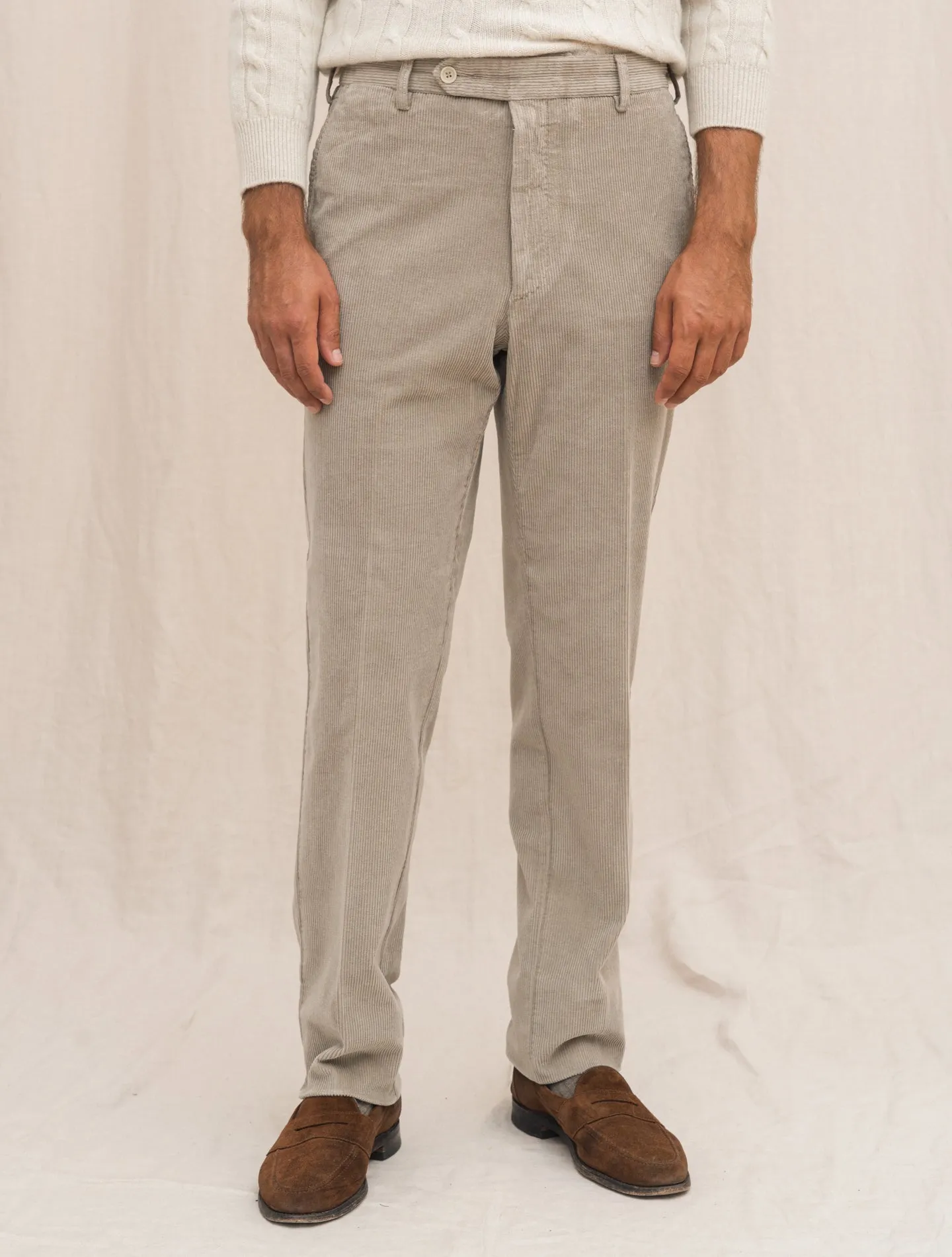 190 Corduroy Trousers Beige
