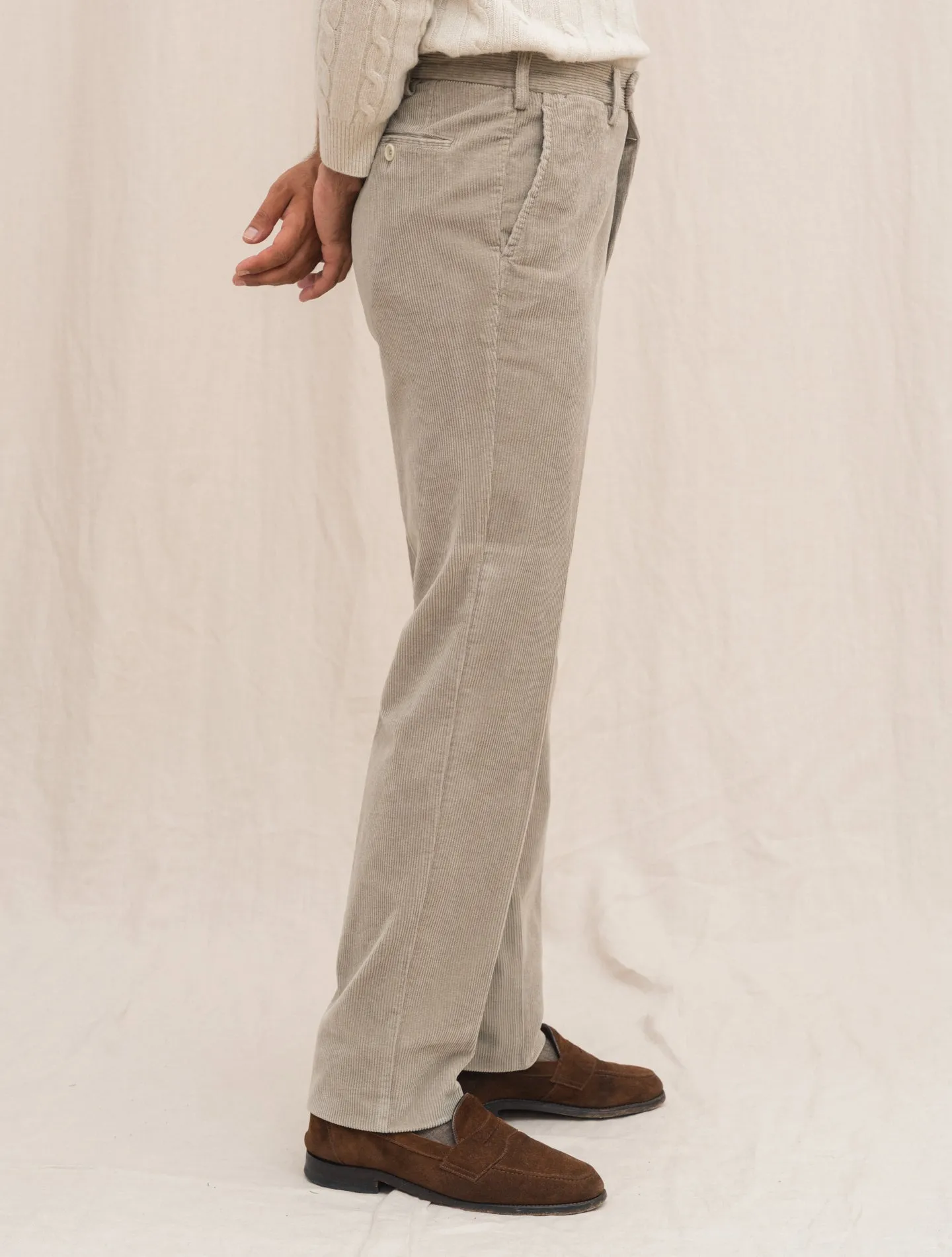 190 Corduroy Trousers Beige