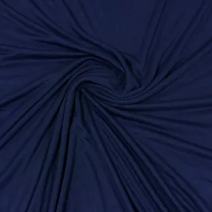 Blue Bamboo Jersey Fabric - 200 GSM, $8.91/yd - Rolls