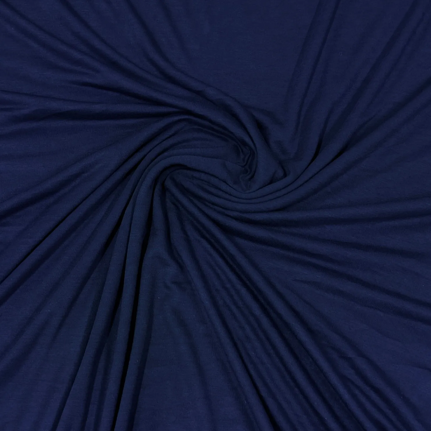 Blue Bamboo Jersey Fabric - 200 GSM, $8.91/yd - Rolls