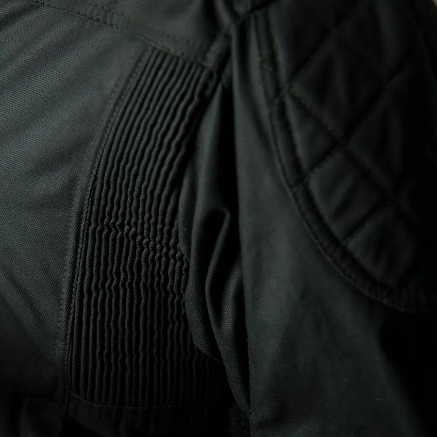ByCity Mens Belfast Green Waxed Cotton Jacket