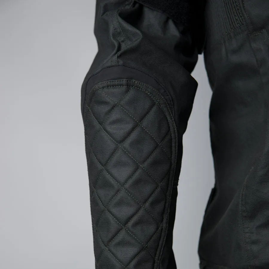 ByCity Mens Belfast Green Waxed Cotton Jacket