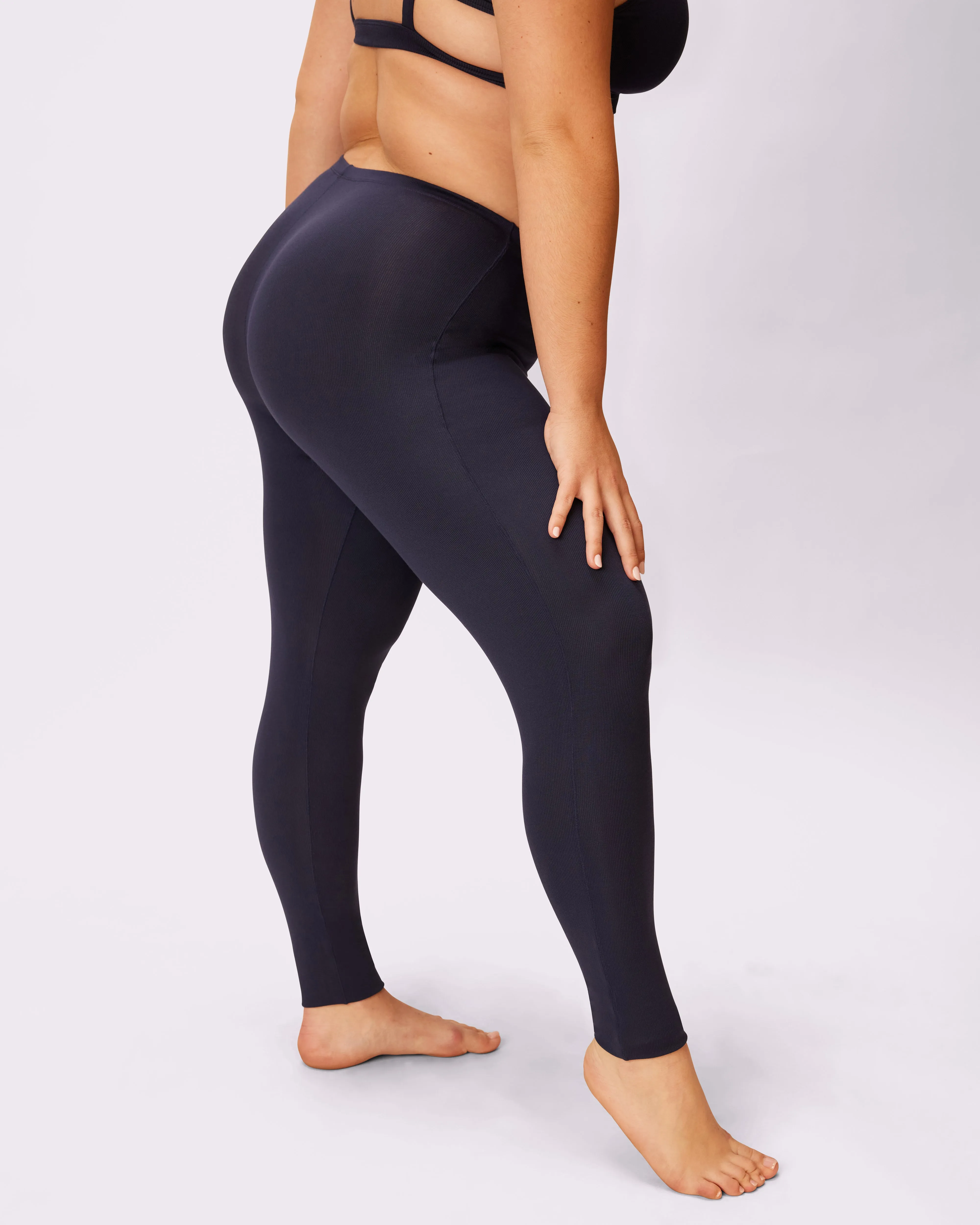 Comfort Rib Leggings | Lush Rib  | Archive (Neptune)