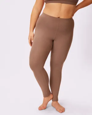 Comfort Rib Leggings | Lush Rib  | Archive (Truffle)