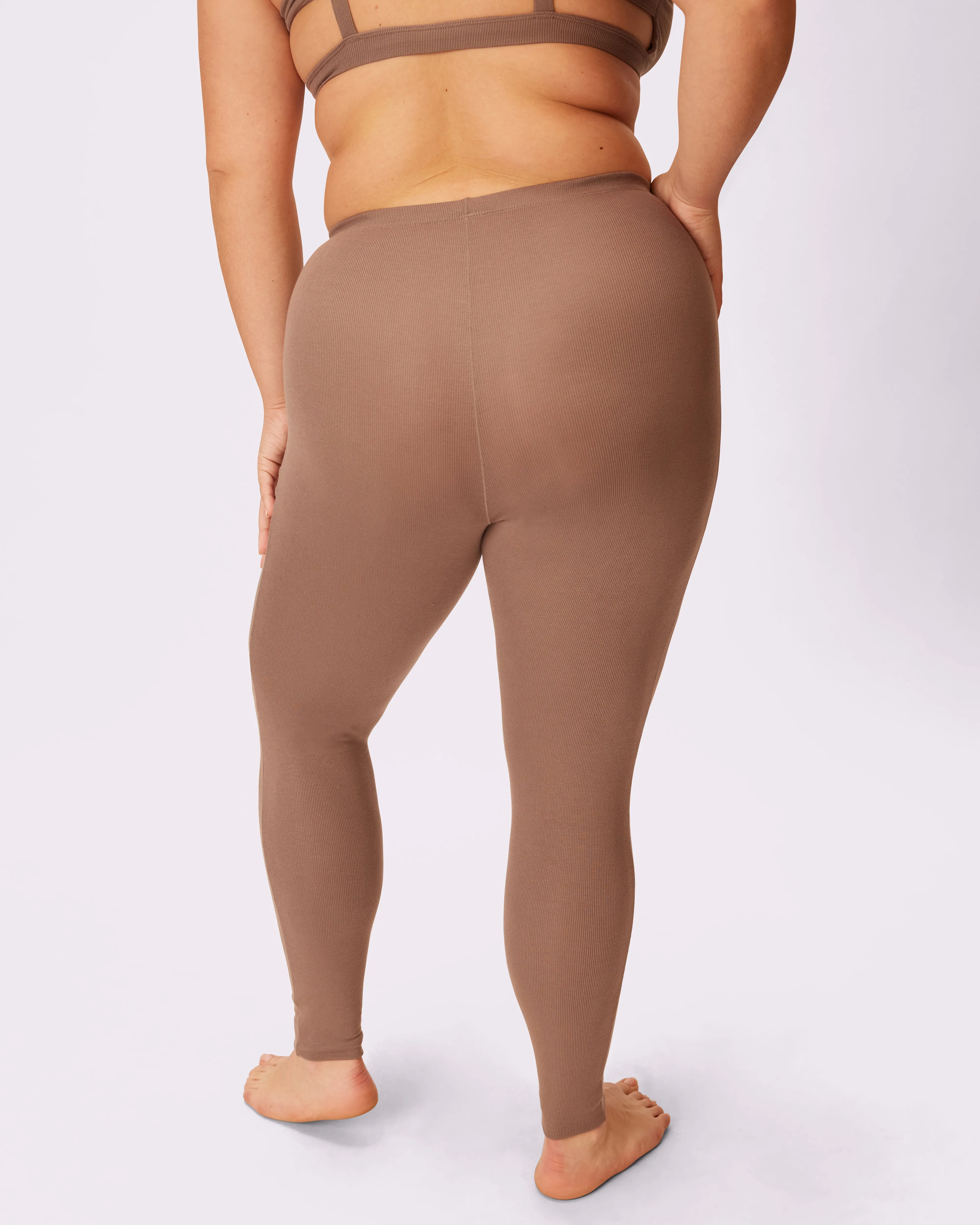 Comfort Rib Leggings | Lush Rib  | Archive (Truffle)