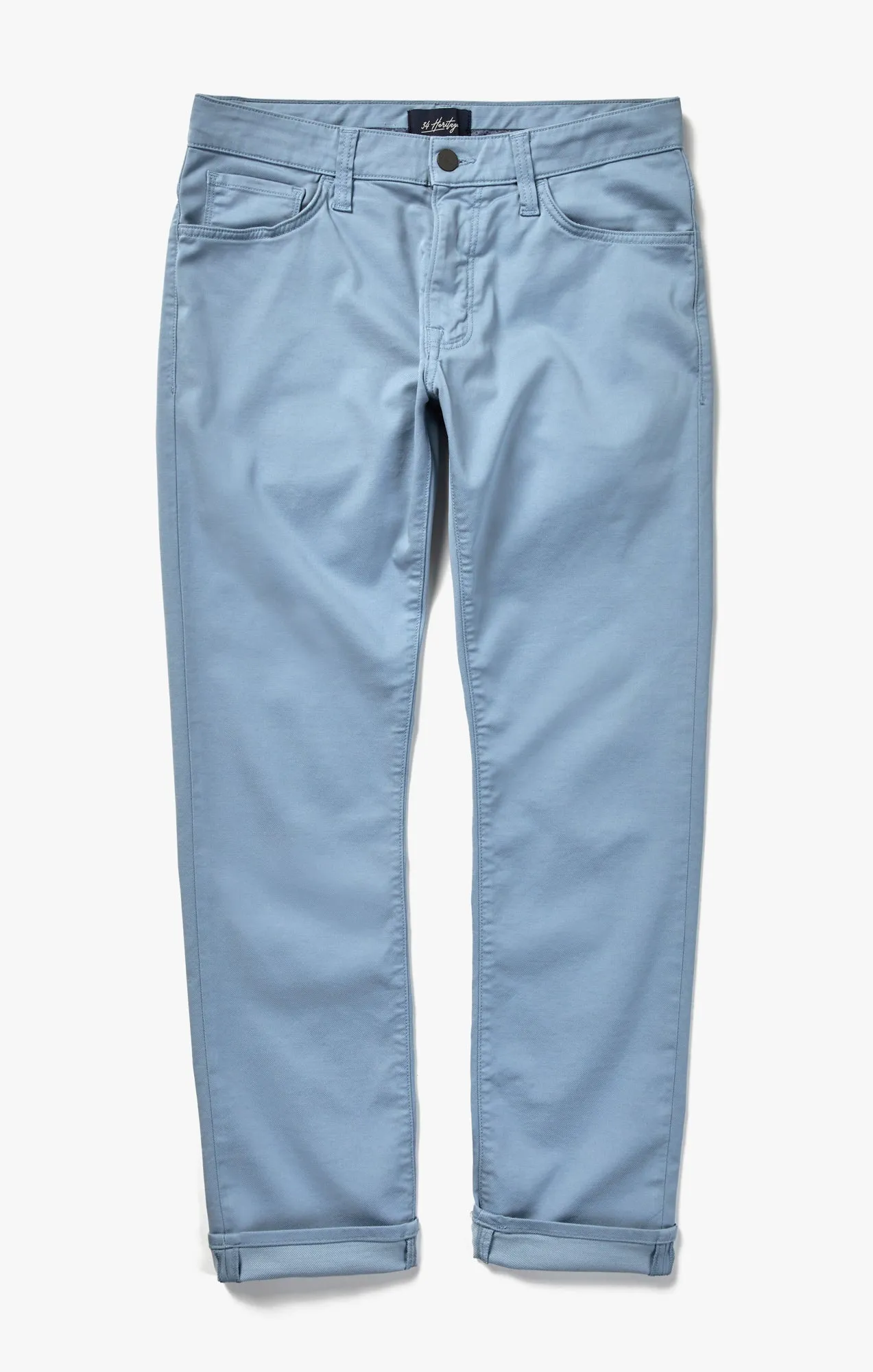 Cool Slim Leg Pants in Faded Denim Summer CoolMax