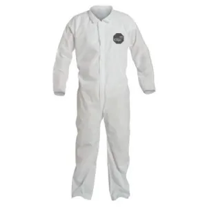 DuPont™ Proshield 10 Coveralls White with Open Wrists and Ankles, White, 2X-Large, PB120SW-2XL