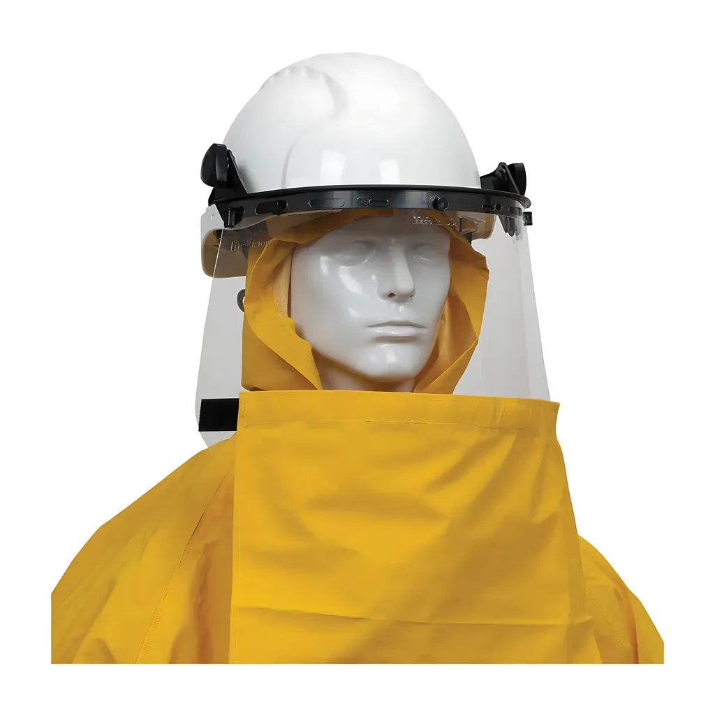 Falcon 205-375FR/5X PVC Jacket with Hood and Bib Overalls - 0.35 mm