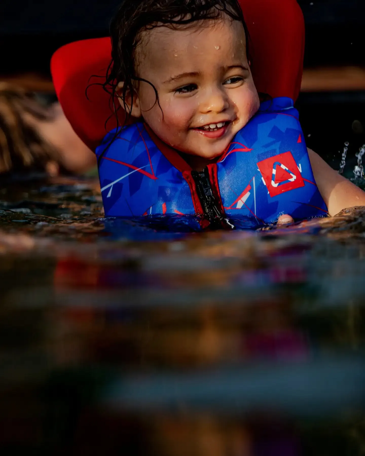 Follow Pop Infant CGA Life Vest - Blue/Red