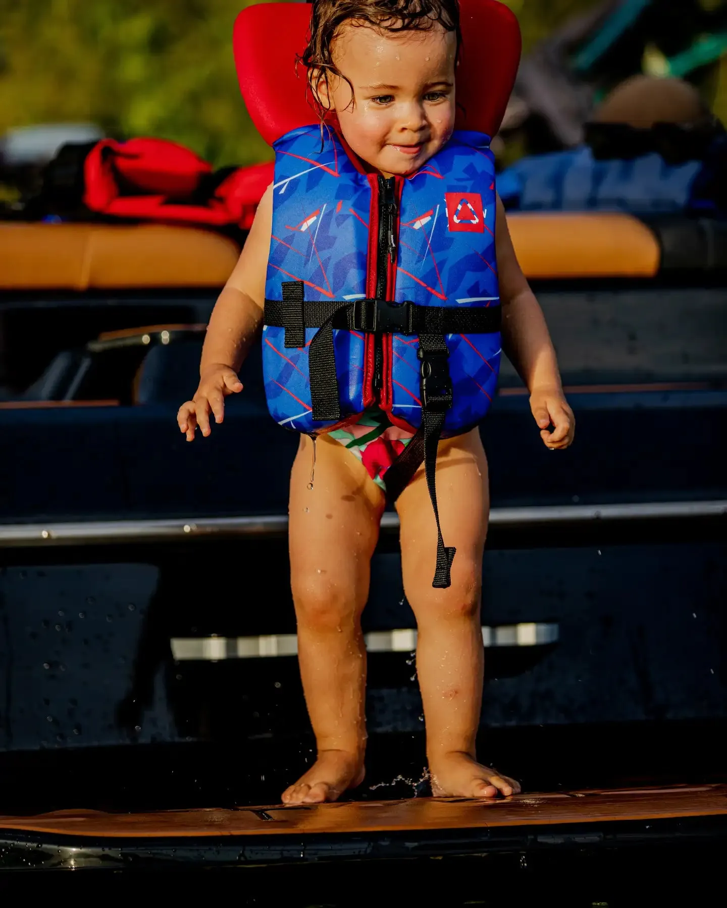 Follow Pop Infant CGA Life Vest - Blue/Red