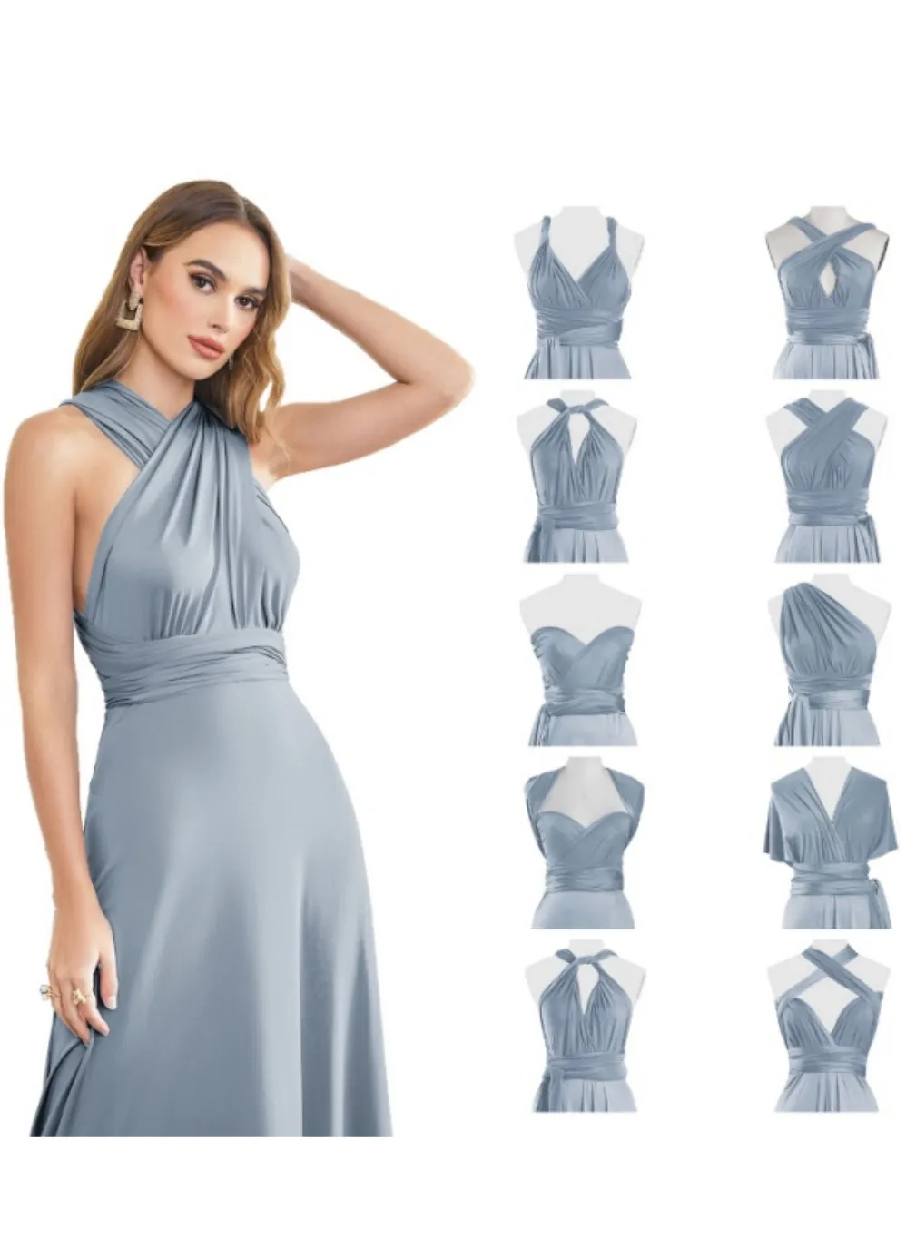 Infinity Dresses Convertible Gowns Floor Length Bridesmaid Dresses