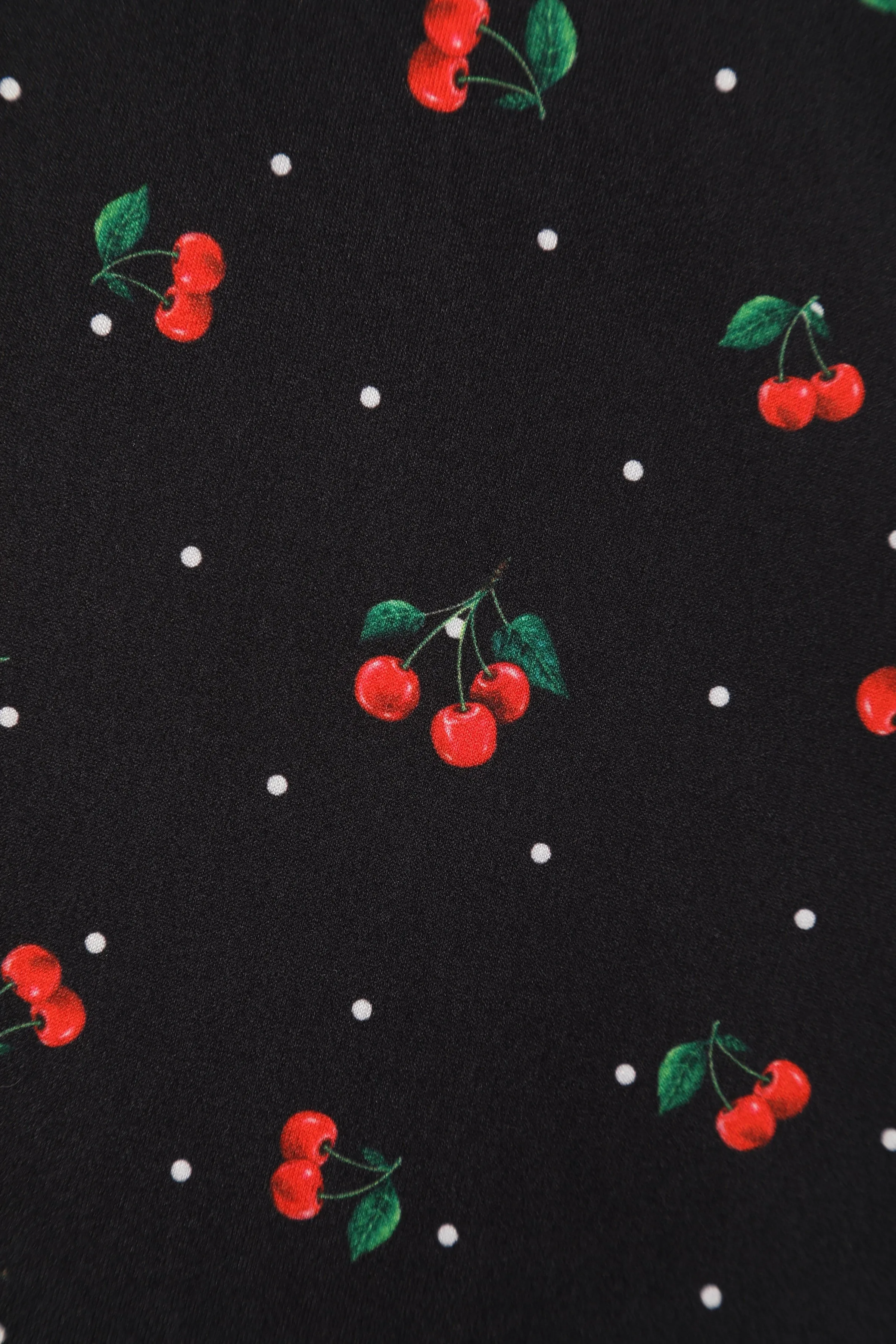 Julia Black Cherry Sleeved Dress