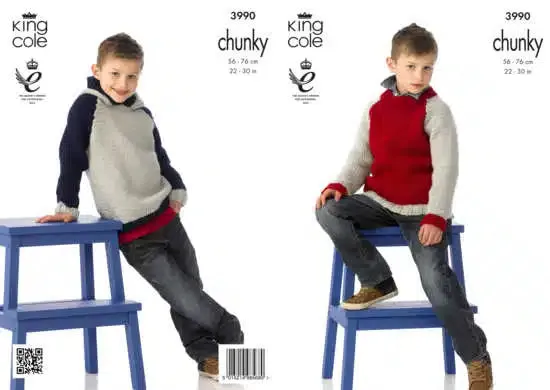 Leaflet 3990 - King Cole Chunky