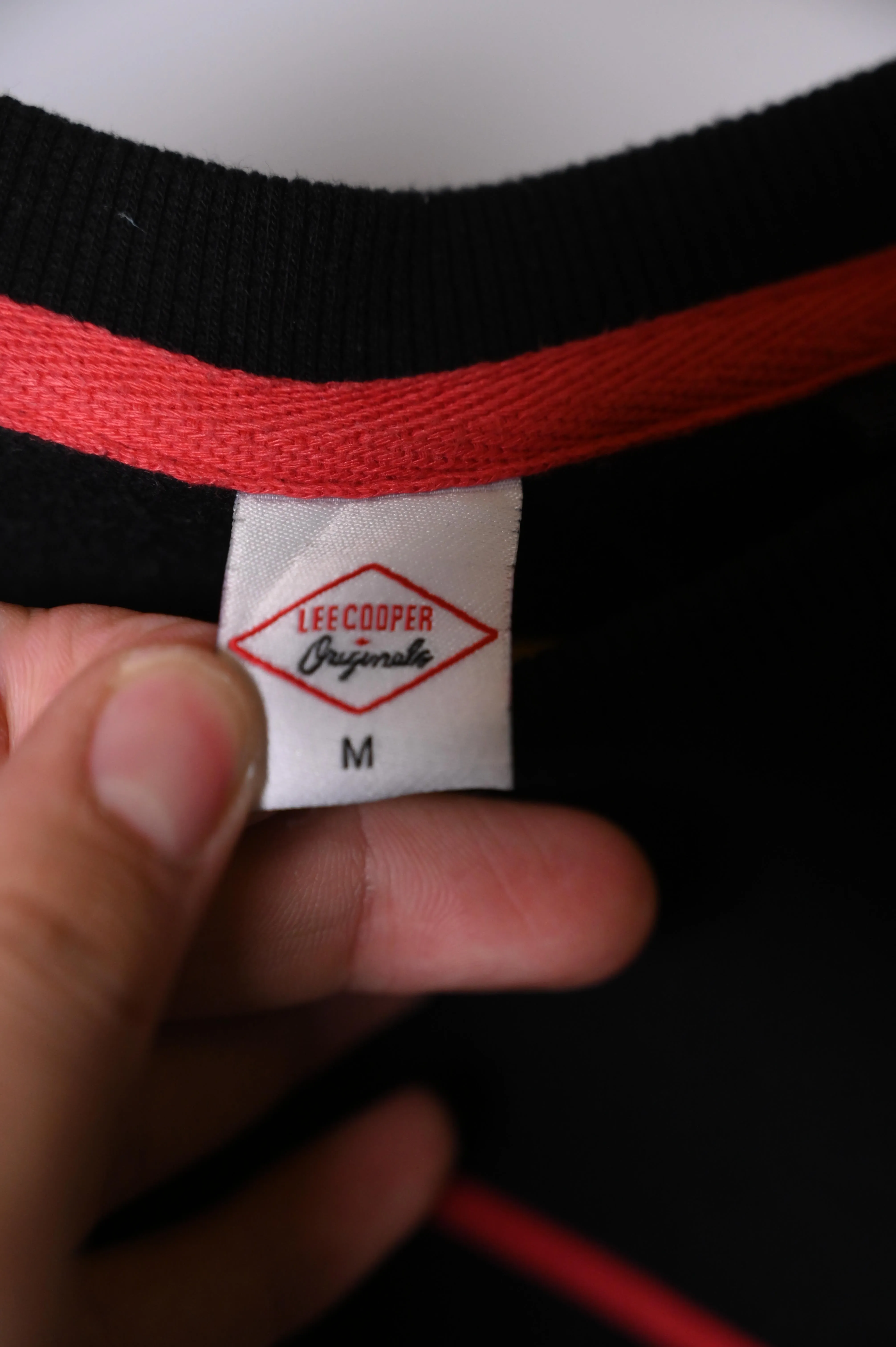 Lee Cooper Black Sweatshirt - Medium