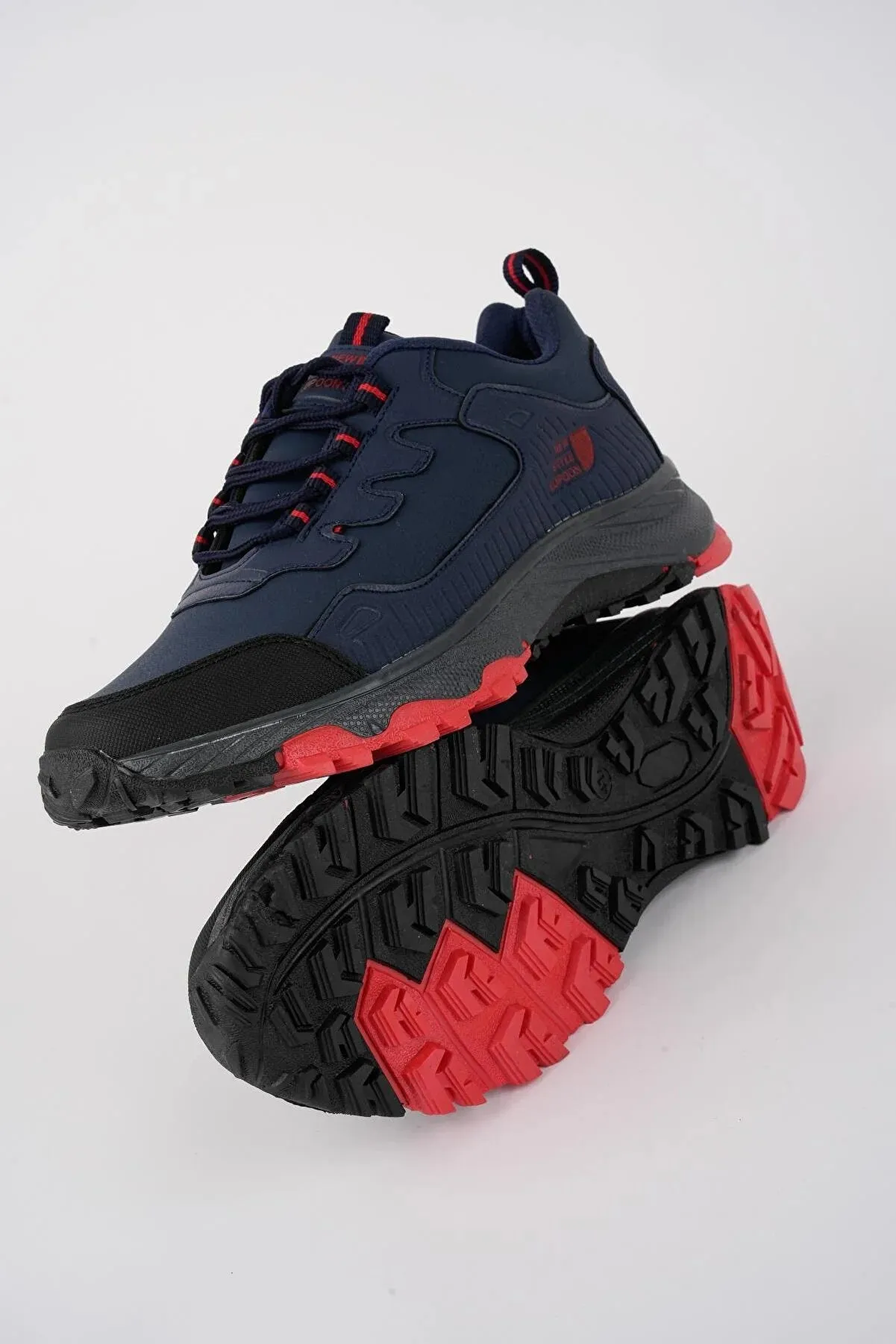 Muggo Men's Navy Blue Guaranteed Winter Trekking Outdoor Sneaker Shoes