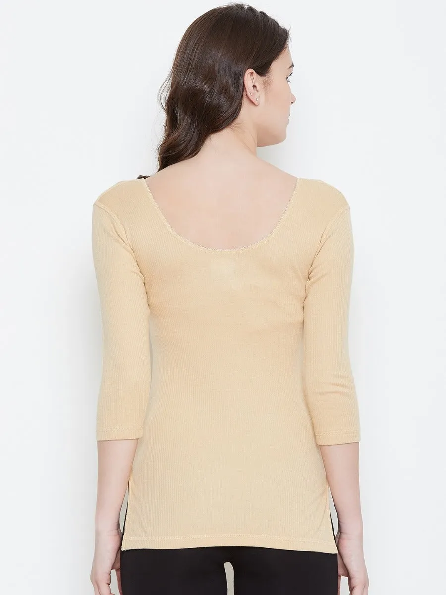 NEVA Velveti Ladies Upper 3-4 Sleeve - Skin (Velveti)