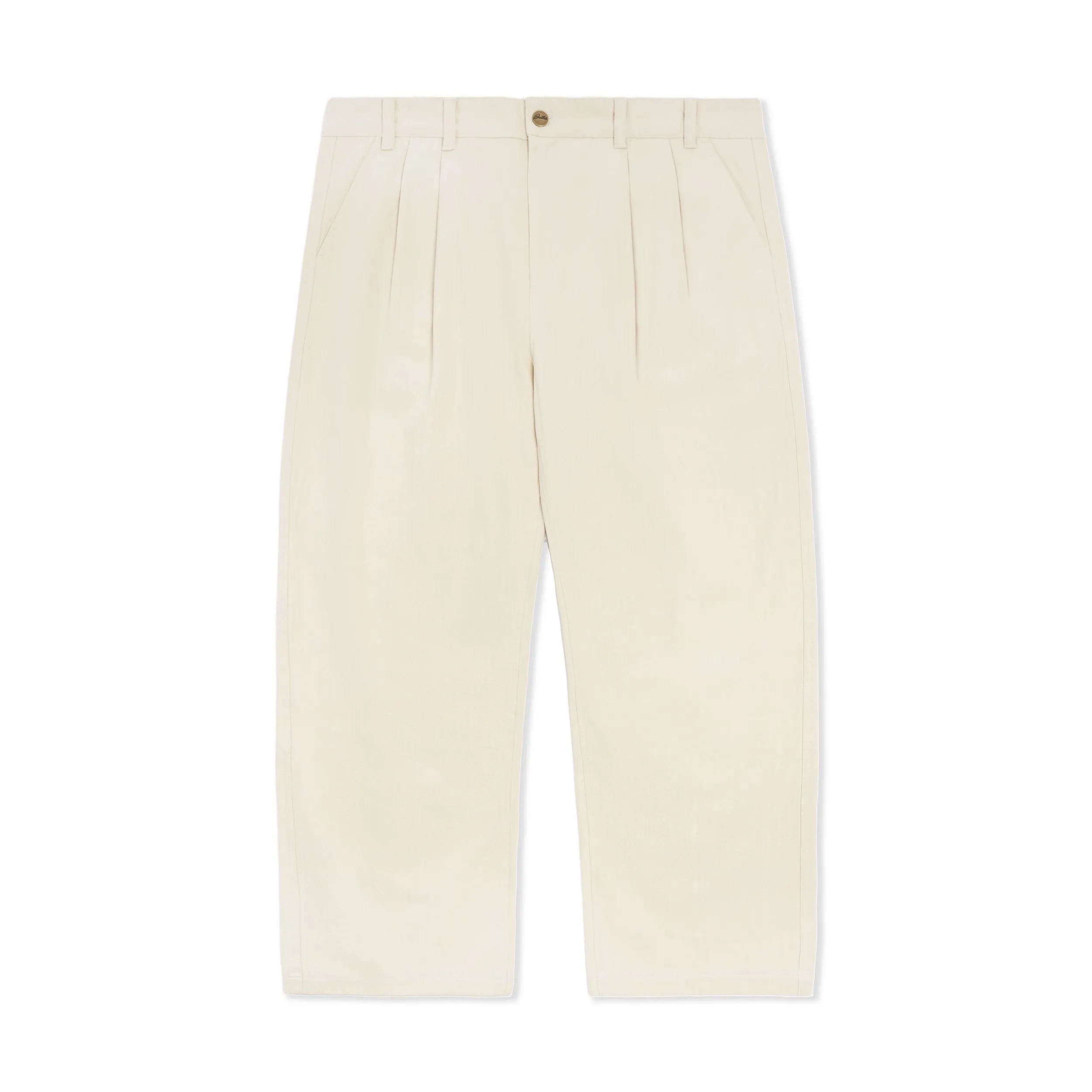 Pleated Trousers, Bone