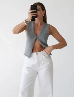 Prince Street Top | Heather Gray