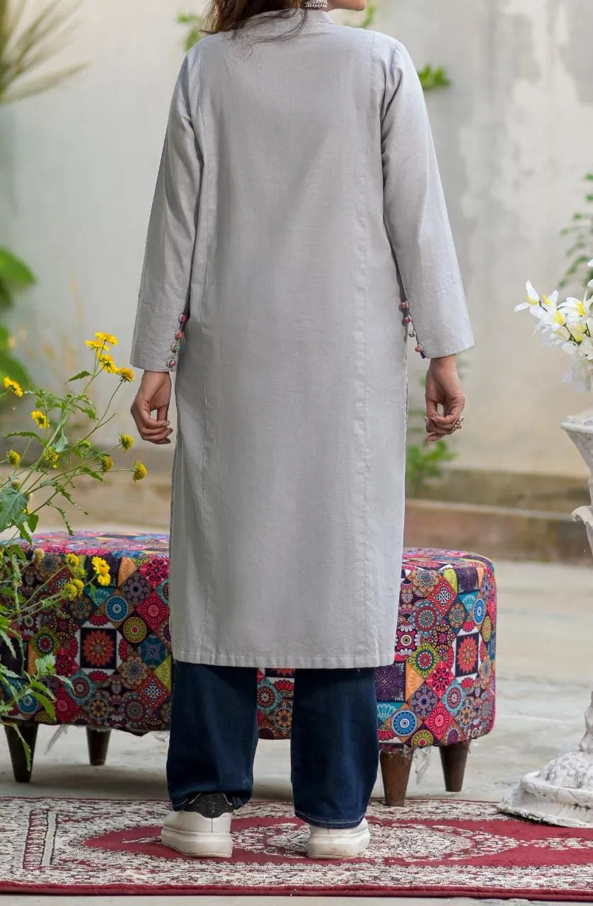 Rafia Khas Ready To Wear Khaddar Tops Collection'2022-KK-13