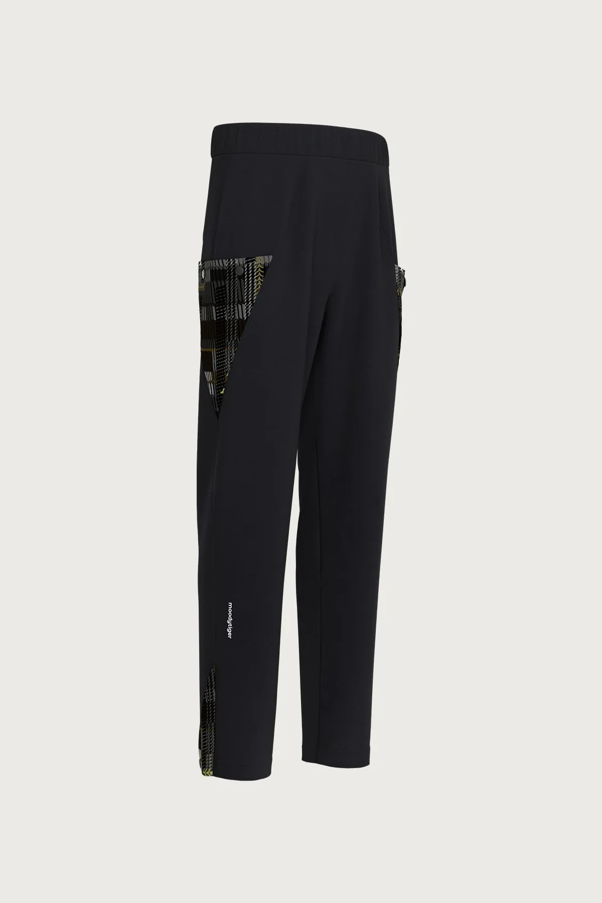Relax Straight Colour Blocking  Pants