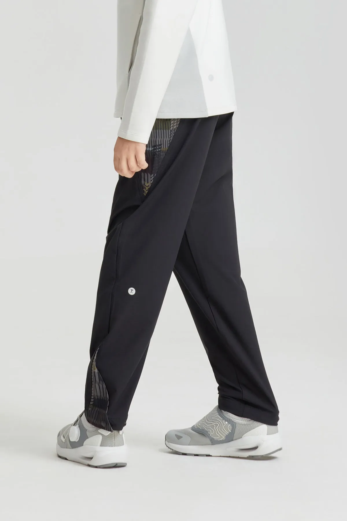 Relax Straight Colour Blocking  Pants