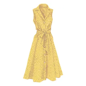 Sleeveless 1947 Dress