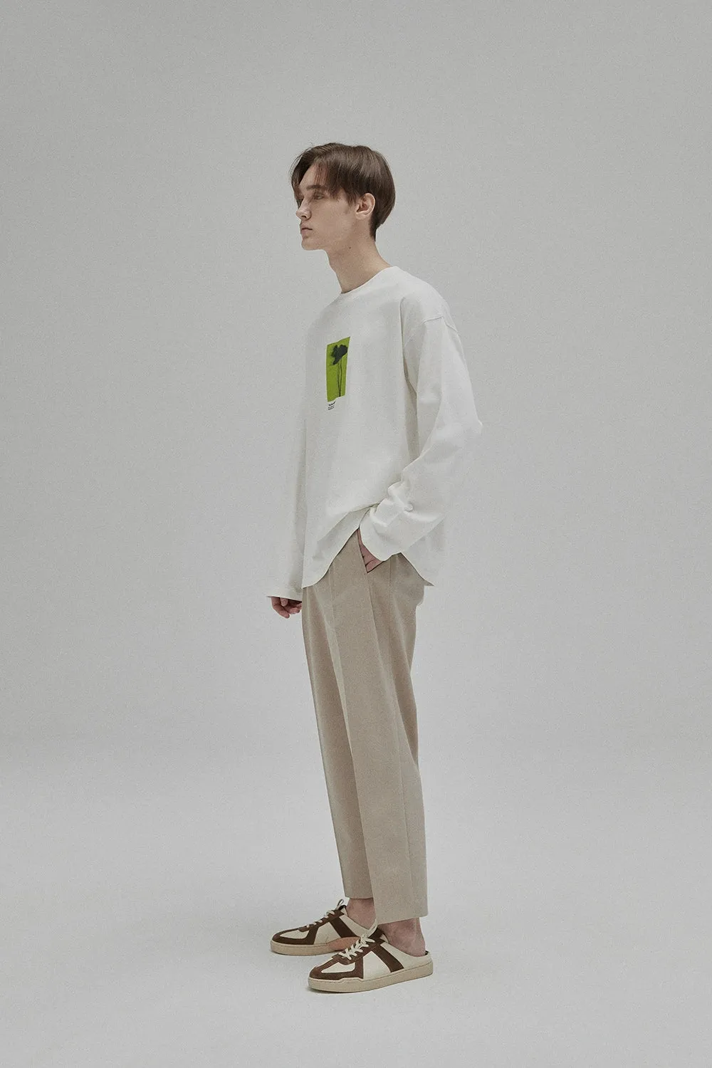 Tapered Comfort Cropped Pants