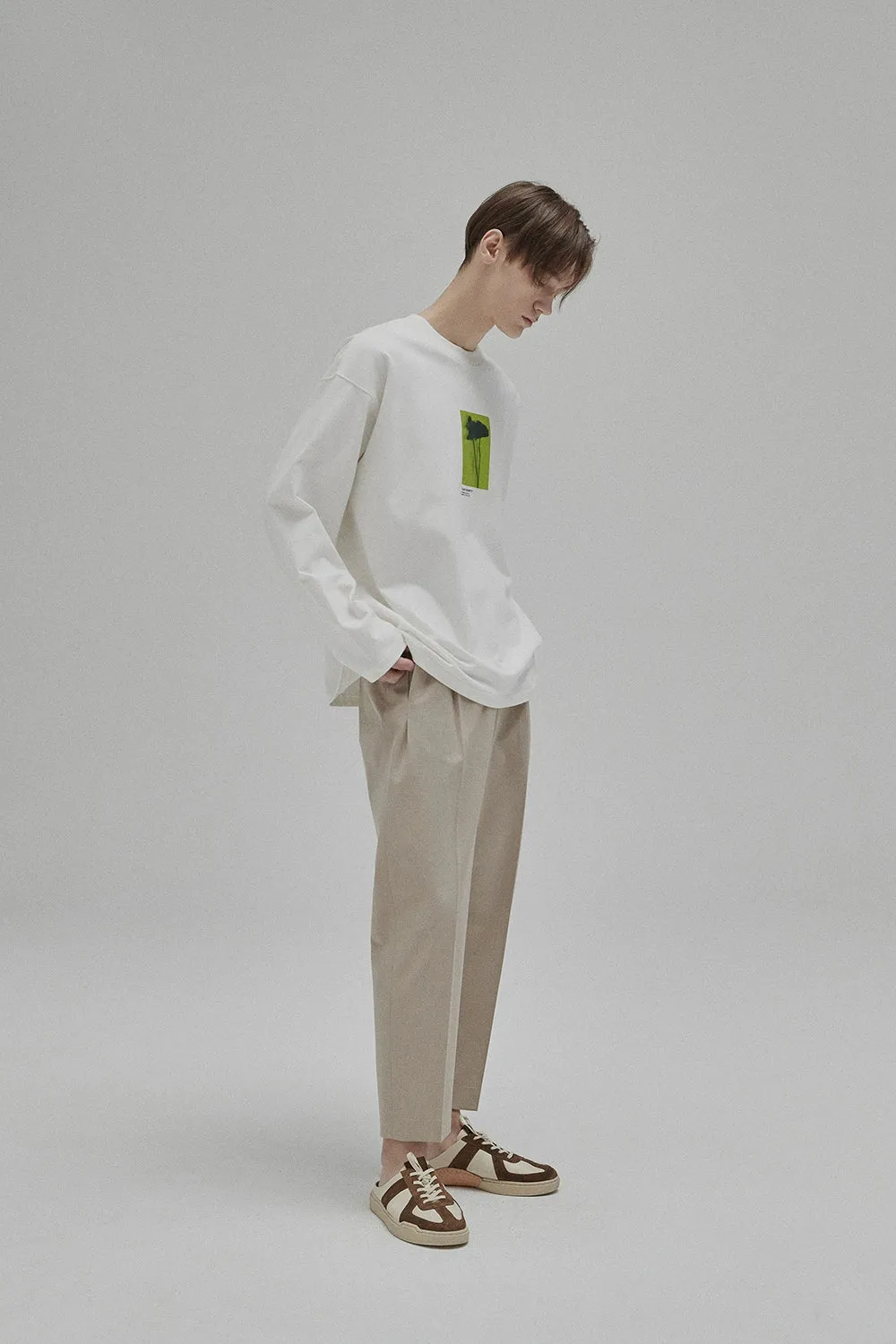 Tapered Comfort Cropped Pants
