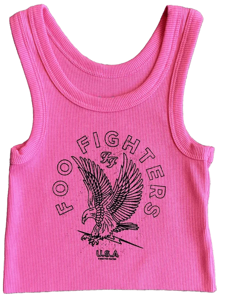 Tween Tops | Foo Fighters Tank | Rowdy Sprout