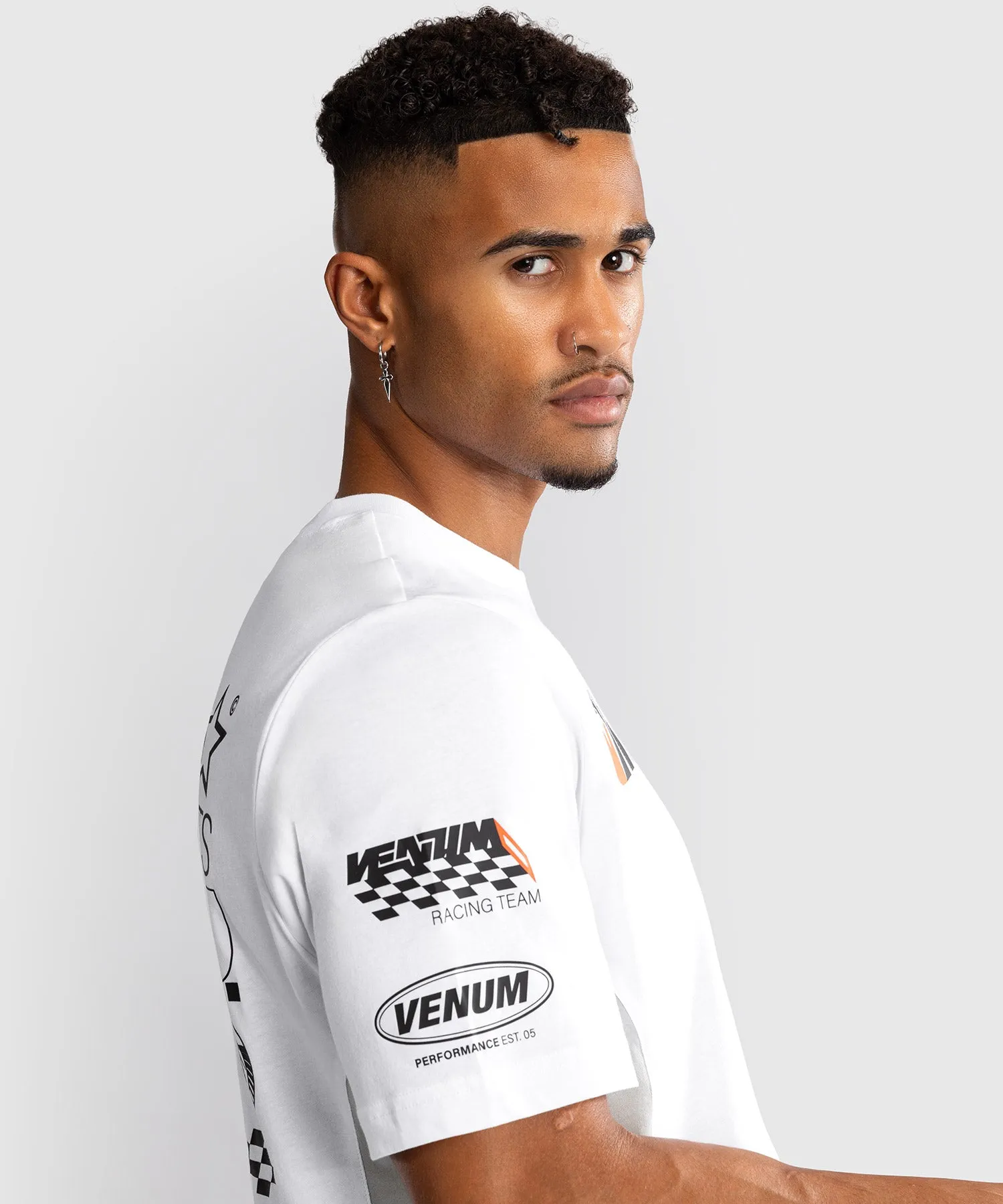 Venum Motorsport T-Shirt - Snow White
