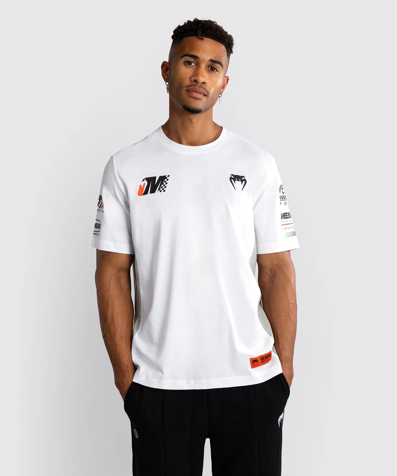 Venum Motorsport T-Shirt - Snow White