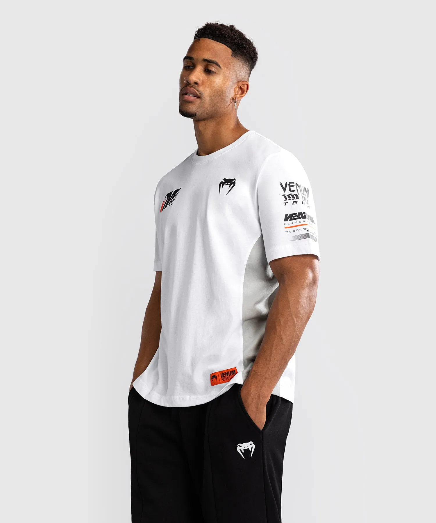 Venum Motorsport T-Shirt - Snow White