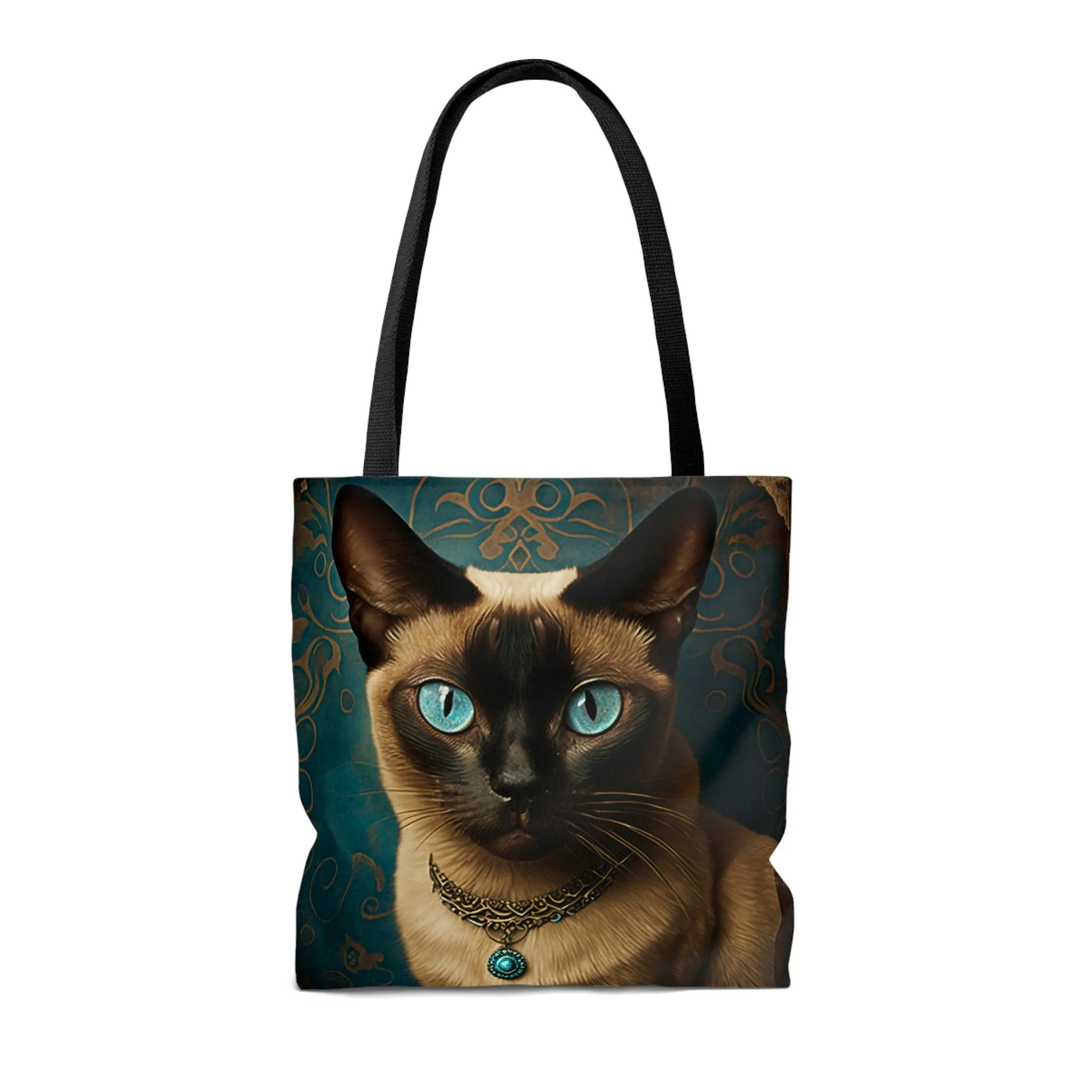 Vintage Victorian Siamese Cat Tote Bag