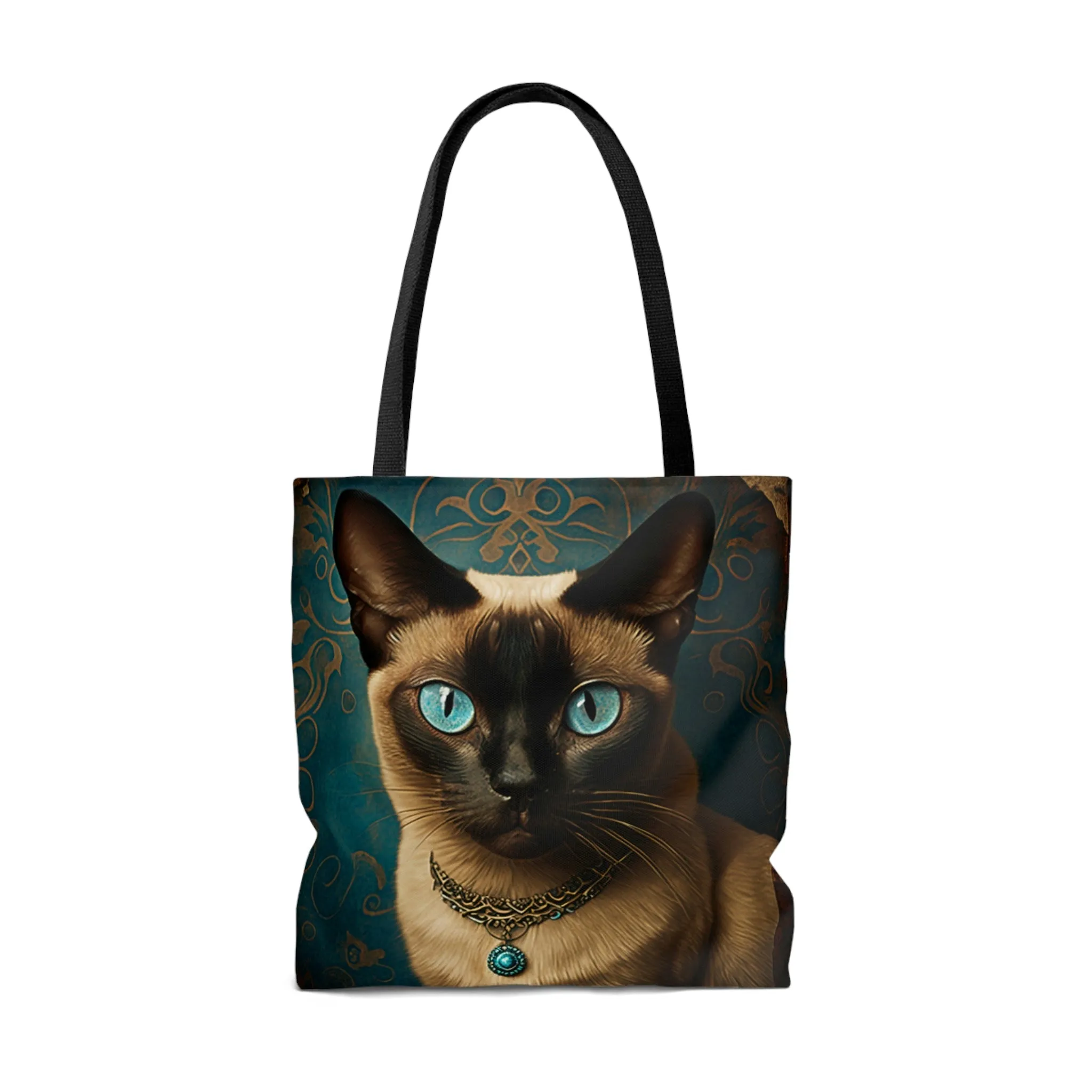 Vintage Victorian Siamese Cat Tote Bag