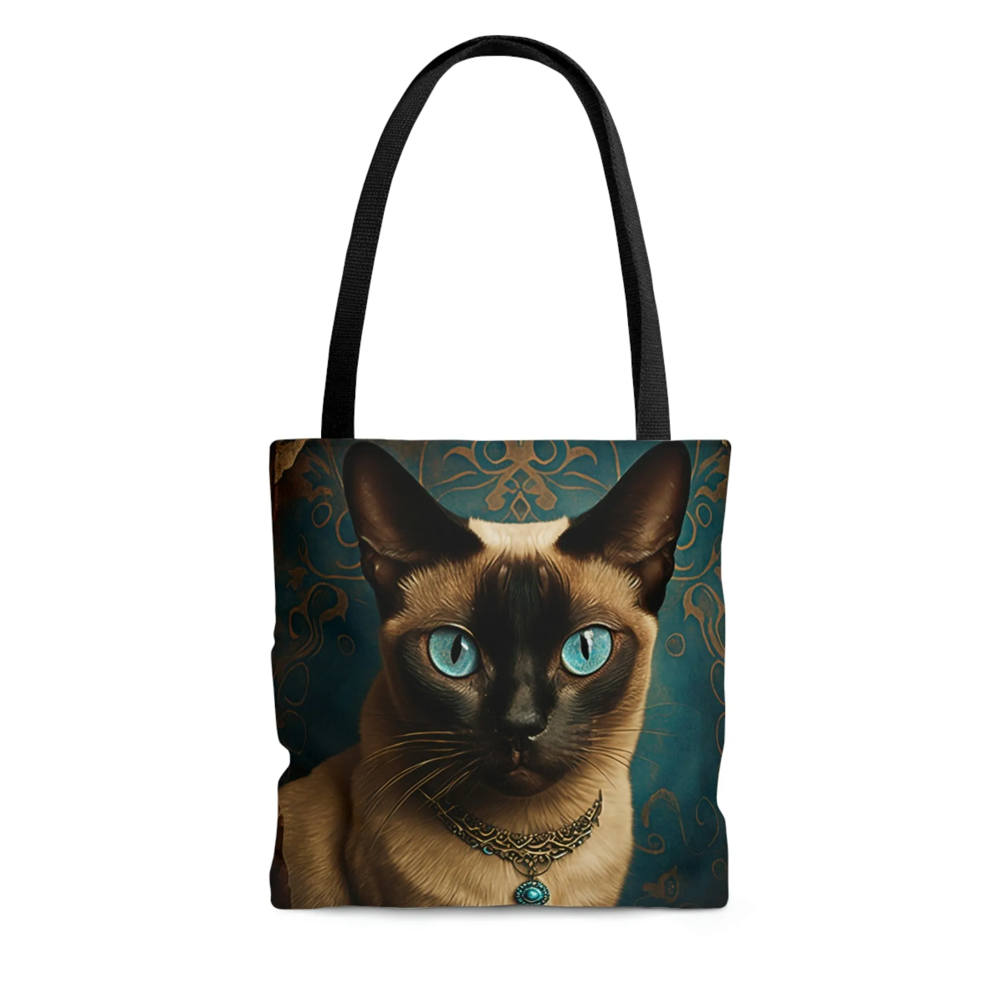 Vintage Victorian Siamese Cat Tote Bag