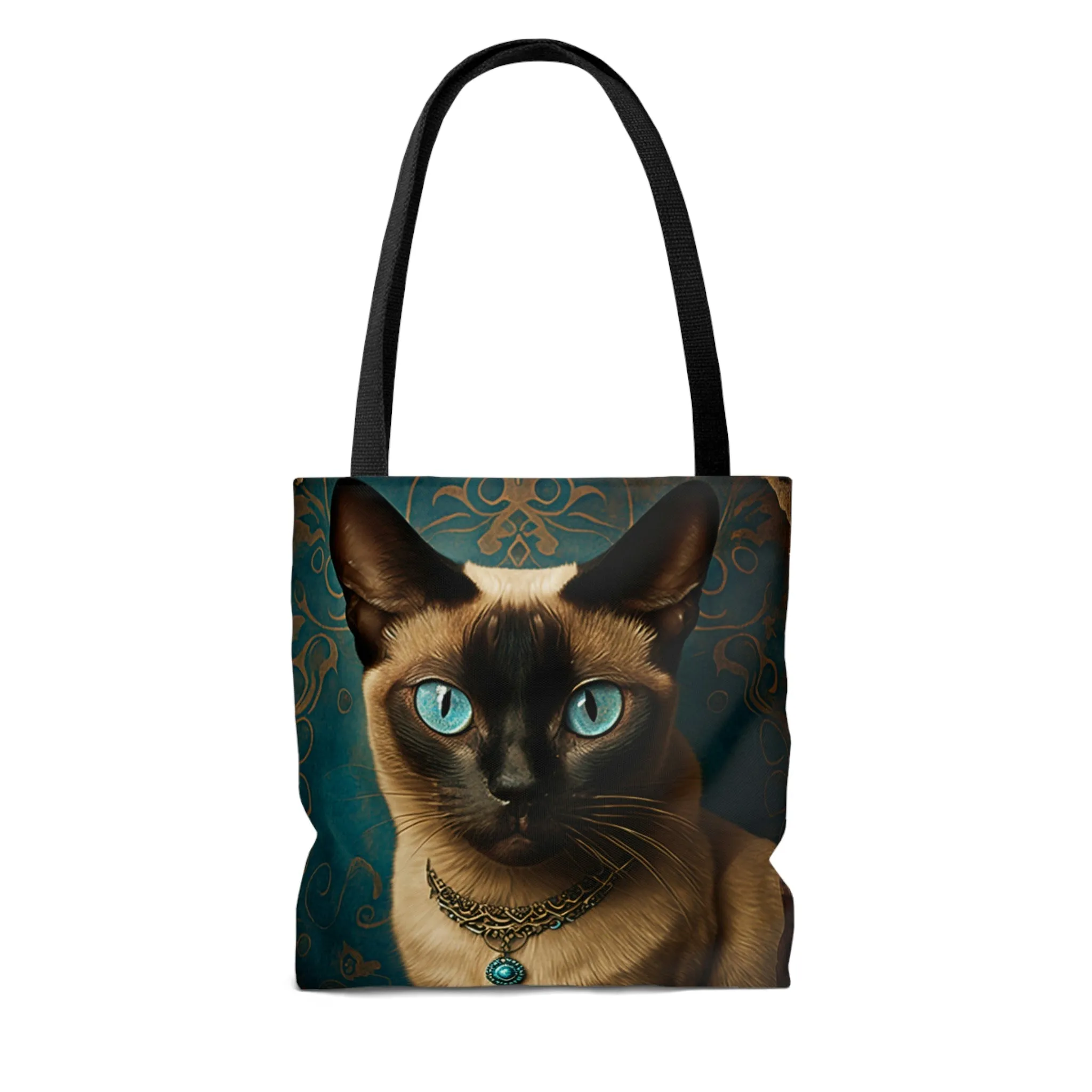 Vintage Victorian Siamese Cat Tote Bag