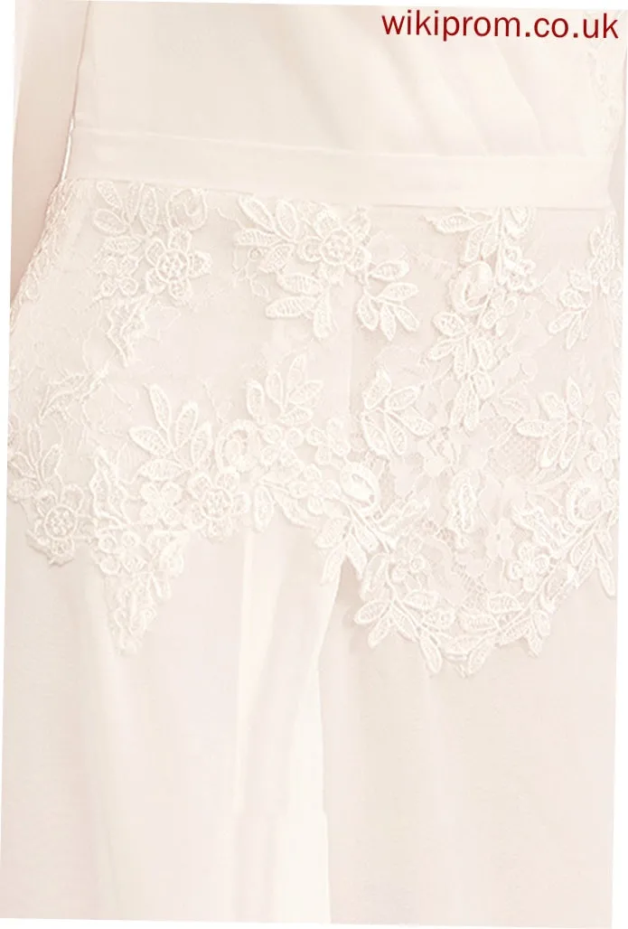 With Wedding Dresses Dress Lace V-neck Elise A-Line Floor-Length Wedding