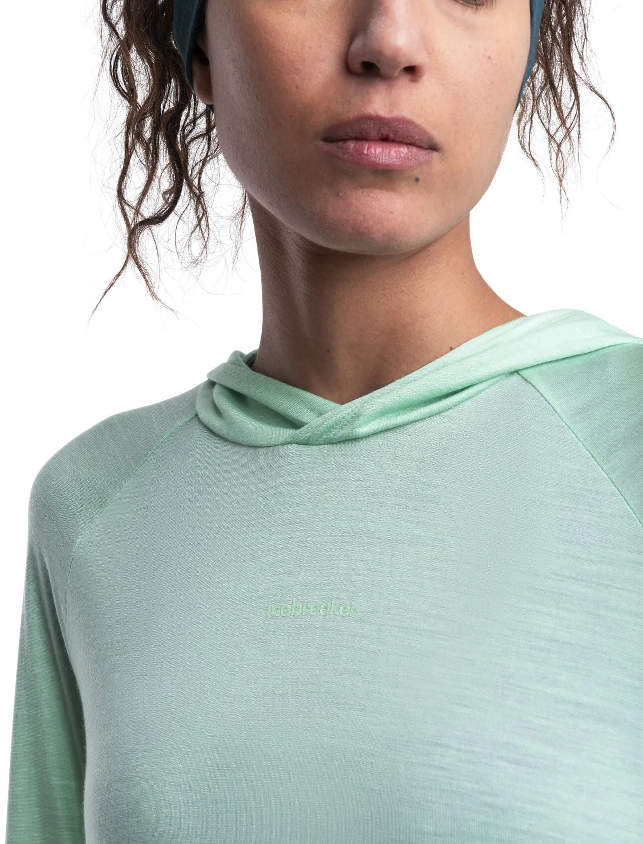 Women's 125 Cool-Lite Merino Blend Sphere Long Sleeve Hoodie
