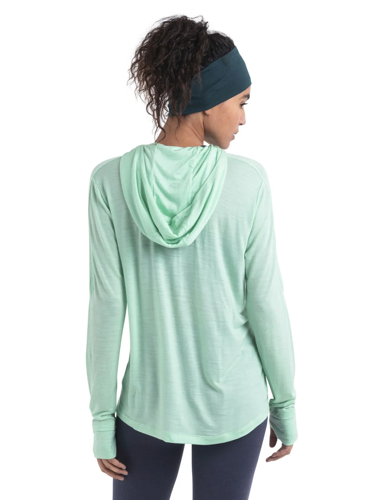 Women's 125 Cool-Lite Merino Blend Sphere Long Sleeve Hoodie