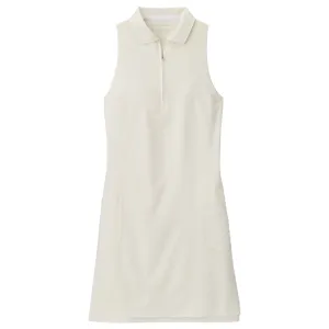 Womens Carner Sleeveless Sport Dress Light Stone - AW24
